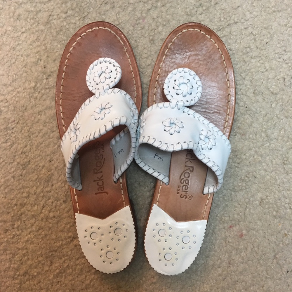 Jack Rogers white size 8